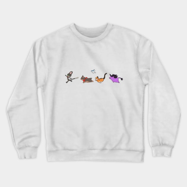 Minion March A Realm Reborn - XIV Crewneck Sweatshirt by nimazu